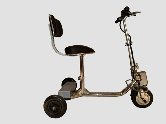 HandyScoot® with Battery/Charger, Basket, Luggage Bar and Handlebar Light