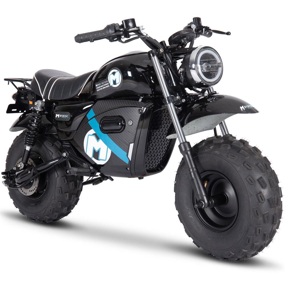 MotoTec 60v 1500w Electric Powered Mini Bike Lithium