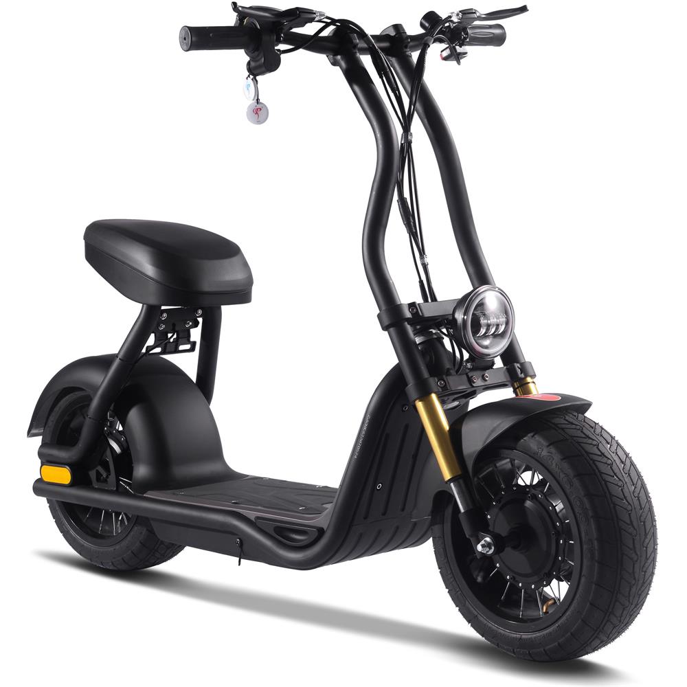 Patinete eléctrico MotoTec Diablo 48v 1000w litio negro