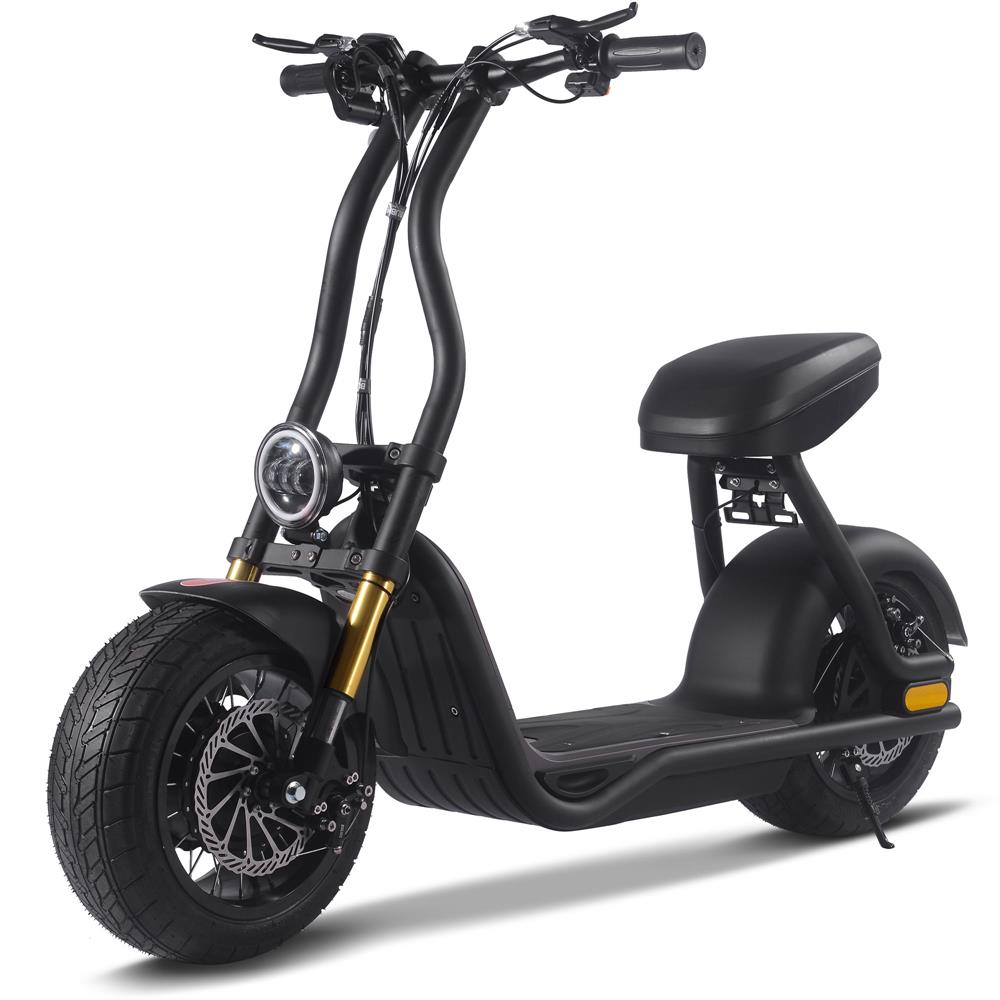 MotoTec Diablo 1000w Lithium Electric Scooter - Electric Ride World