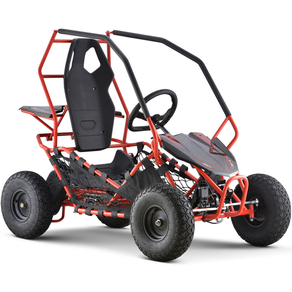 MotoTec Maverick Go Kart 36v 1000w Rojo