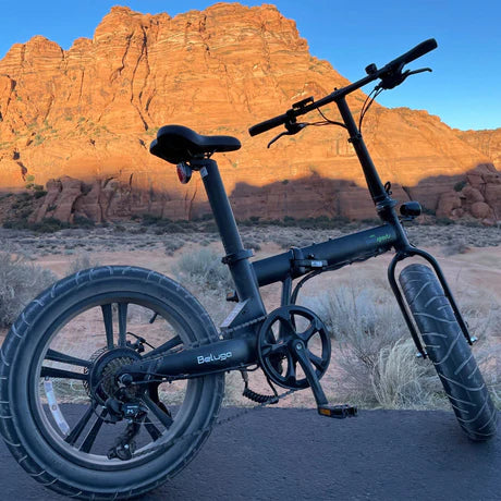 Uni maxi electric fat tire store folding bike